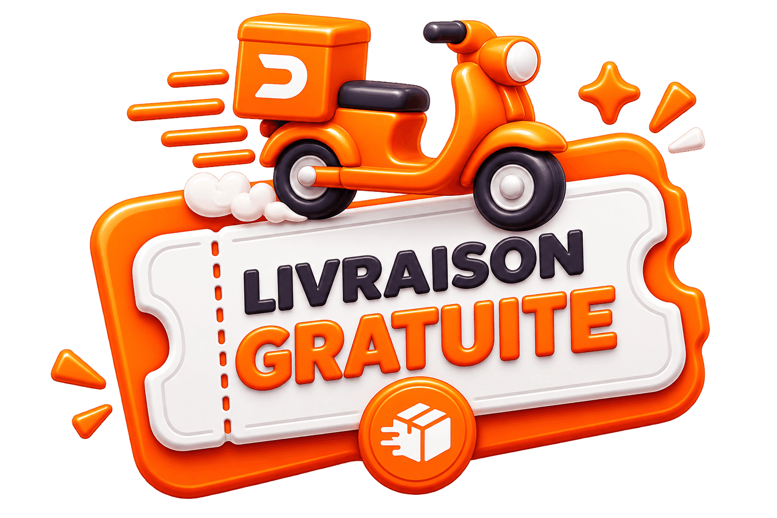 Livraison gratuite pour votre premiere commande DROK